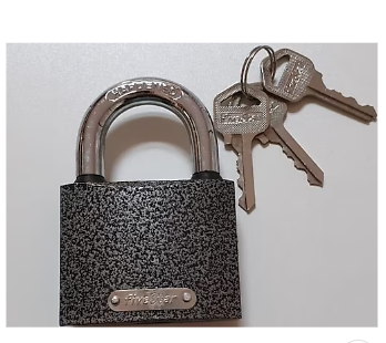 ASMA KİLİT GRİ 38 MM FİVESTAR ( 6 AD )